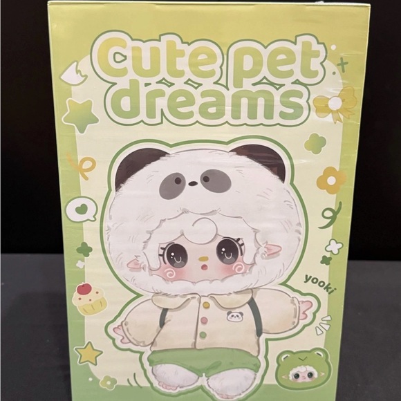 YOOKI 400% Cute Dreams 💯AUTHENTIC Confirmed Bunny w/ sleeping mask 11 inches NWT - Picture 3 of 7